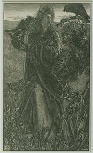 Harald Harfagr (c.940) de Anthony Frederick Augustus Sandys