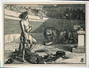 El niño mártir de Anthony Frederick Augustus Sandys