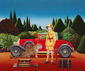Rolls Royce rojo, 1992 de Anthony Southcombe
