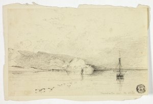 Dunbarton desde el oeste de Anthony Vandyke Copley Fielding