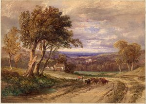 Priorato de Lanercost de Anthony Vandyke Copley Fielding
