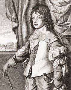 Rey Carlos II de Inglaterra de niño