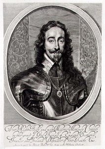 Retrato de Carlos I grabado por William Faithorne 1658 de Anthony van (after) Dyck
