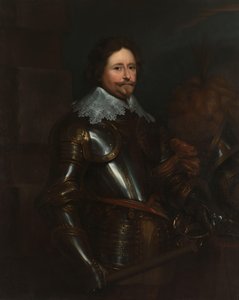 Retrato del Stadholder Frederik Hendrik (1584-1647), Príncipe de Orange de Anthony van Dyck (after)