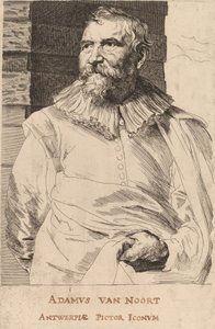 Adam van Noort, probablemente 1626-1641 de Anthony van Dyck