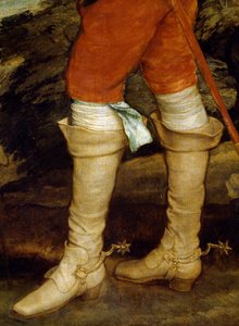 Carlos I cazando (detalle)