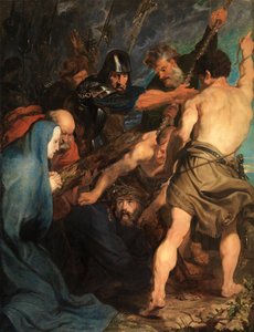 Cristo se desploma cargando la cruz de Anthony van Dyck