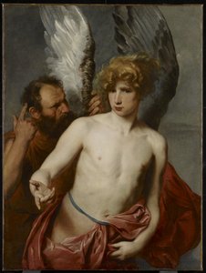 Dédalo e Ícaro de Anthony van Dyck