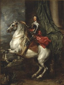 Retrato Ecuestre de Thomas Francis de Saboya, Príncipe de Carignano de Anthony van Dyck