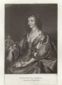 Henrietta Maria de Anthony van Dyck