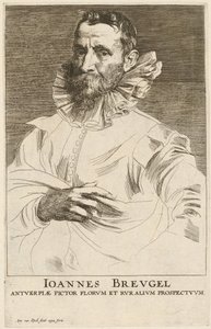 Jan Bruegel el Viejo, probablemente 1626-1641 de Anthony van Dyck