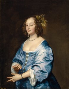 Retrato de Mary Ruthven, esposa del artista