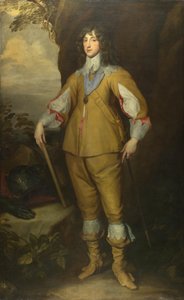 Retrato de Carlos I Luis 1617-1680, Elector Palatino, ca. 1637 de Anthony van, Dyck