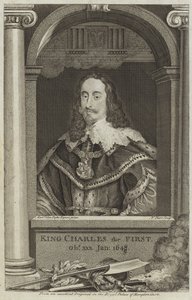 Retrato de Carlos I de Inglaterra de Anthony van Dyck