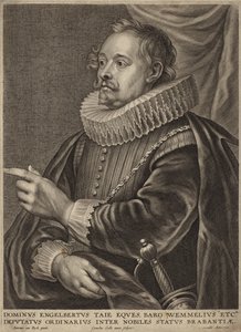 Retrato de Engelbert Taye de Anthony van Dyck