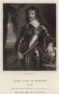 Retrato de James Hamilton, duque de Hamilton