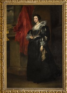 Retrato de Johanna de Blois, c.1634-35 de Anthony van Dyck