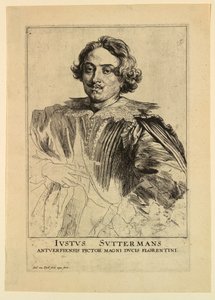 Retrato de Justus Sustermans, de Icones Principum Virorum