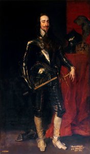 Retrato del Rey Carlos I de Inglaterra, Escocia e Irlanda de Anthony van Dyck