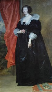 Retrato de Margarita de Lorena, duquesa de Orleans (?) de Anthony van Dyck