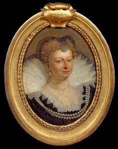Retrato de la Reina María de Médicis (María de Médici) (1573-1642) de Anthony van Dyck