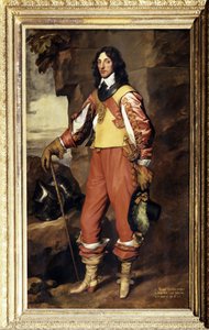 Retrato de Sir Thomas Wharton. Lleva la Orden de la Jarretera. Pintura de Anthony (Anthonis, Anthony, Anton o Antoon) van Dyck (1599-1641) de Anthony van Dyck