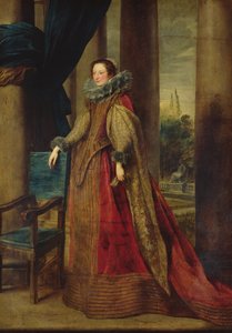 Retrato de una dama, presumiblemente la marquesa Geromina Spinola-Doria de Génova