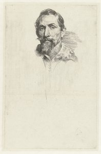 Retrato de Frans Snijders de Anthony van Dyck