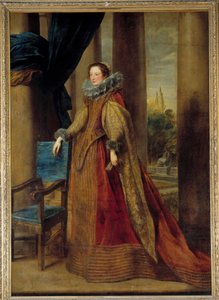 Presunto retrato de la Marquesa Geromina Spinola Doria de Génova de Anthony van Dyck
