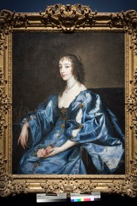 Reina Henrietta Maria de Inglaterra, c.1636-38 de Anthony van Dyck