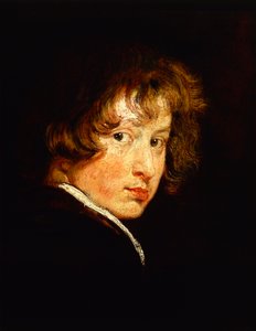 Autorretrato a los dieciséis de Anthony van Dyck