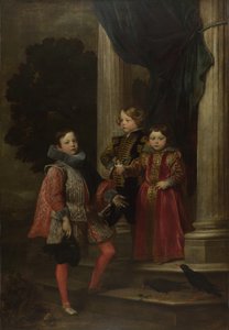 Los Niños Balbi, c. 1626 de Anthony van Dyck