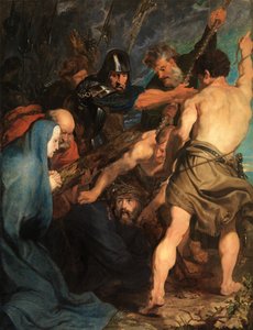 Llevar la cruz de Anthony van Dyck