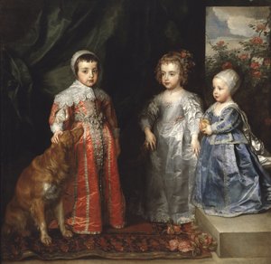 Los Hijos de Carlos I de Inglaterra de Anthony van Dyck