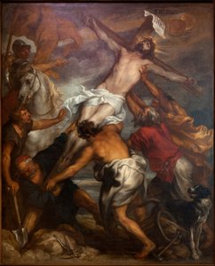 La Elevación de la Cruz, antes de 1631 (óleo) de Anthony van Dyck