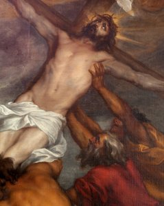 La Elevación de la Cruz, antes de 1631 (óleo) de Anthony van Dyck