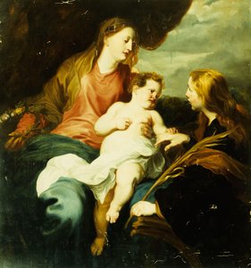 La Sagrada Familia de Anthony van Dyck