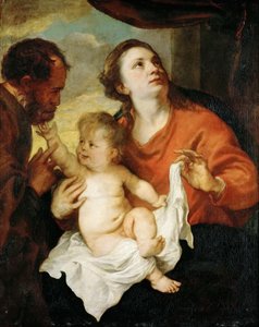 La Sagrada Familia, ca 1627 de Anthony van Dyck