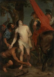 El martirio de san Sebastián de Anthony van Dyck