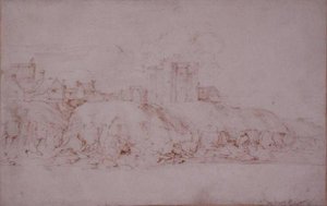 La Torre de Ypres, Rye, vista desde el sur