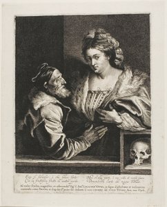Tiziano y su amante de Anthony van Dyck