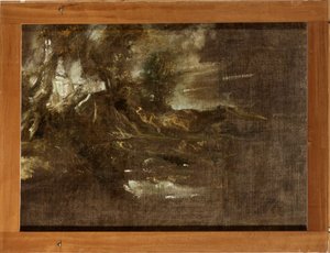 Paisaje arbolado de Anthony van Dyck