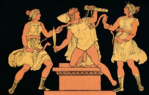 Orestes perseguido por las Furias, 1880