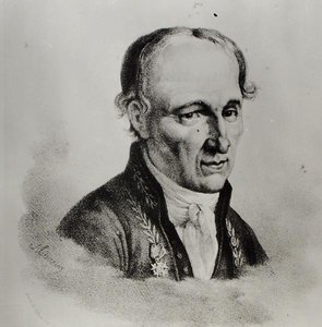 Retrato de Rene Just Hauy (1743-1822) de Antoine (after) Maurin