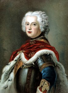 Federico II el Grande, rey de Prusia de Antoine (after) Pesne