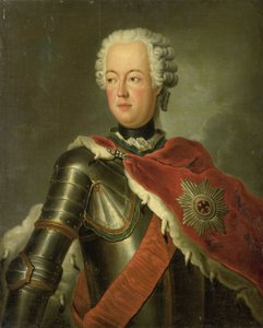 Retrato de August Wilhelm de Antoine (after) Pesne