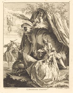 El Guerrero Enamorado, 1736 de Antoine Aveline