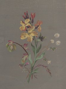 Diseño floral, ca. 1820 de Antoine Berjon