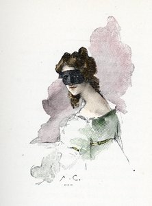 Retrato de una misteriosa amante de Napoleón I frecuentada hacia 1803 y apodada la dama de Saint-Cloud de Antoine Calbet