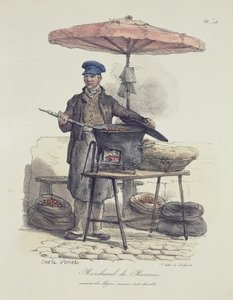 Vendedor de castañas